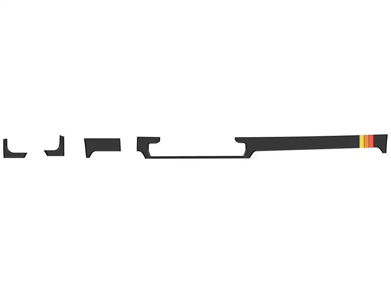 2025–2026 Toyota 4Runner Display Screen Accent Trim