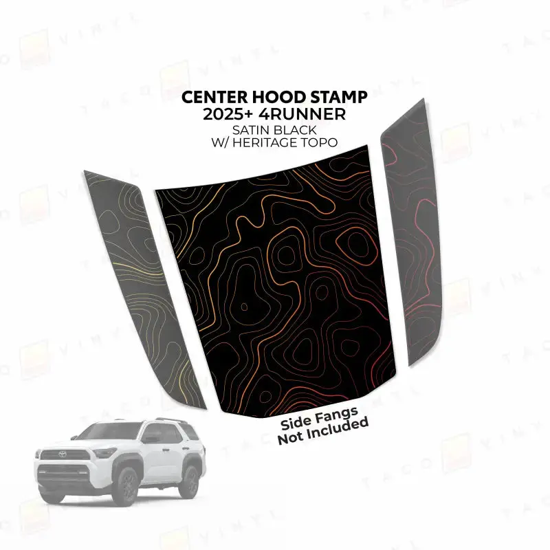 2025+  Apex Center Hood Stamp For 4Runner 6