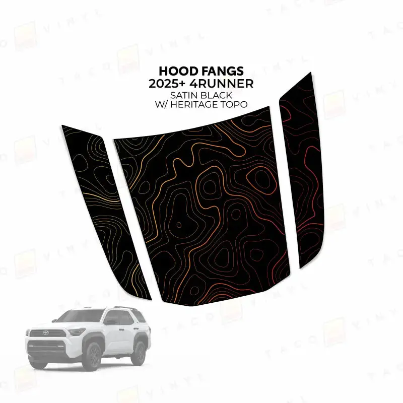 2025+  Apex Hood Stamp For 4Runner 1