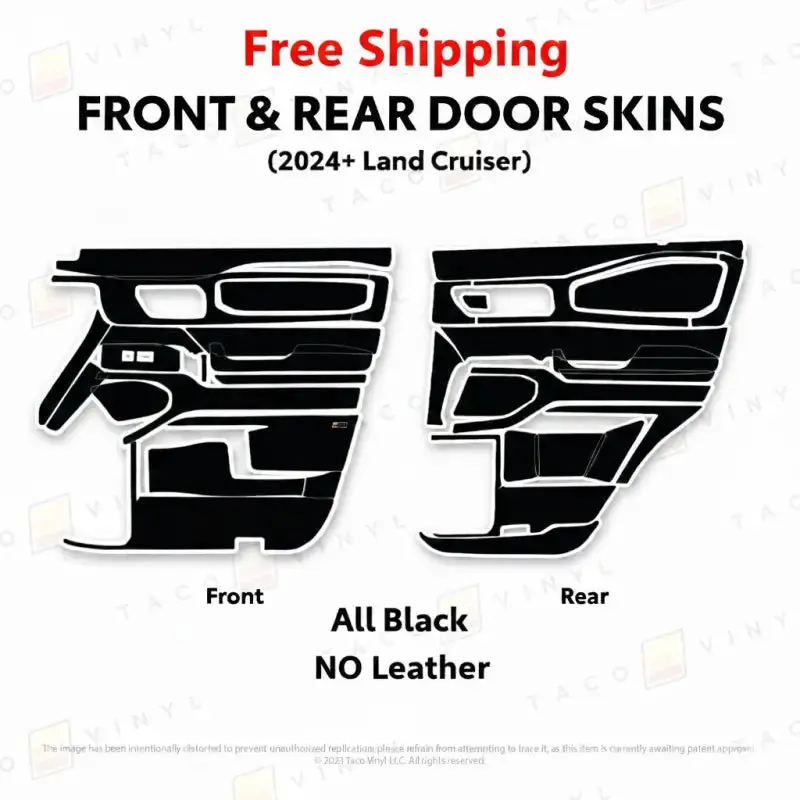 2025+  Door Skins For Land Cruiser 250 1