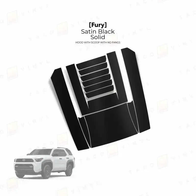 2025+ Fury Hood Scoop Stamp (W/ No Fangs) For 4Runner 1