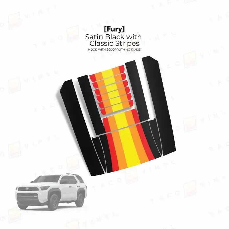 2025+ Fury Hood Scoop Stamp (W/ No Fangs) For 4Runner 3