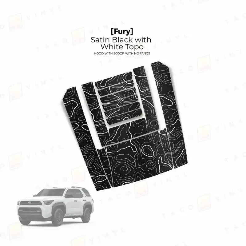 2025+ Fury Hood Scoop Stamp (W/ No Fangs) For 4Runner 3