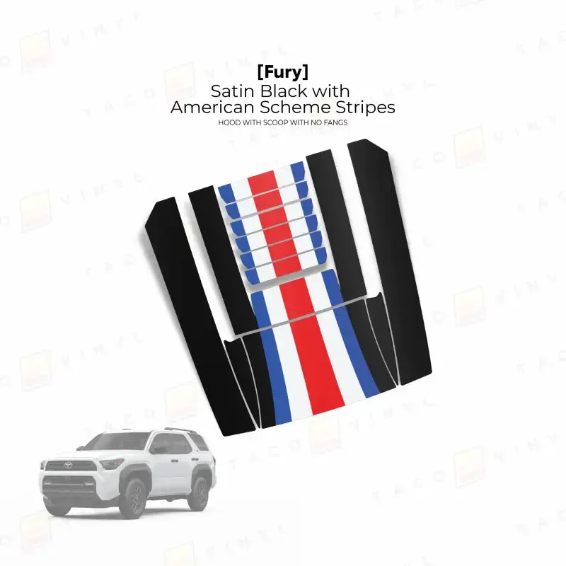 2025+ Fury Hood Scoop Stamp (W/ No Fangs) For 4Runner 4