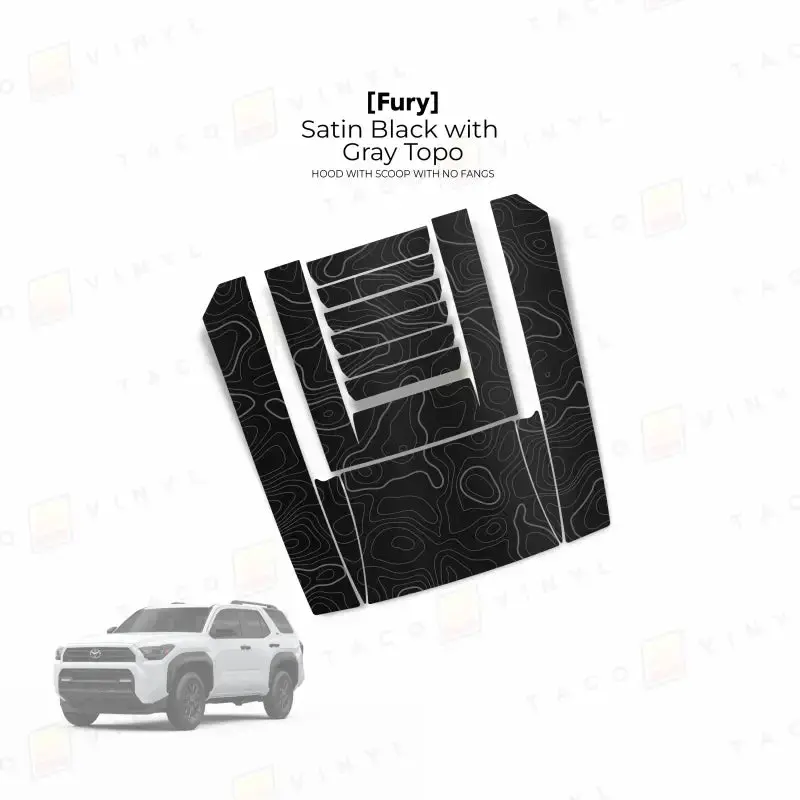 2025+ Fury Hood Scoop Stamp (W/ No Fangs) For 4Runner 4