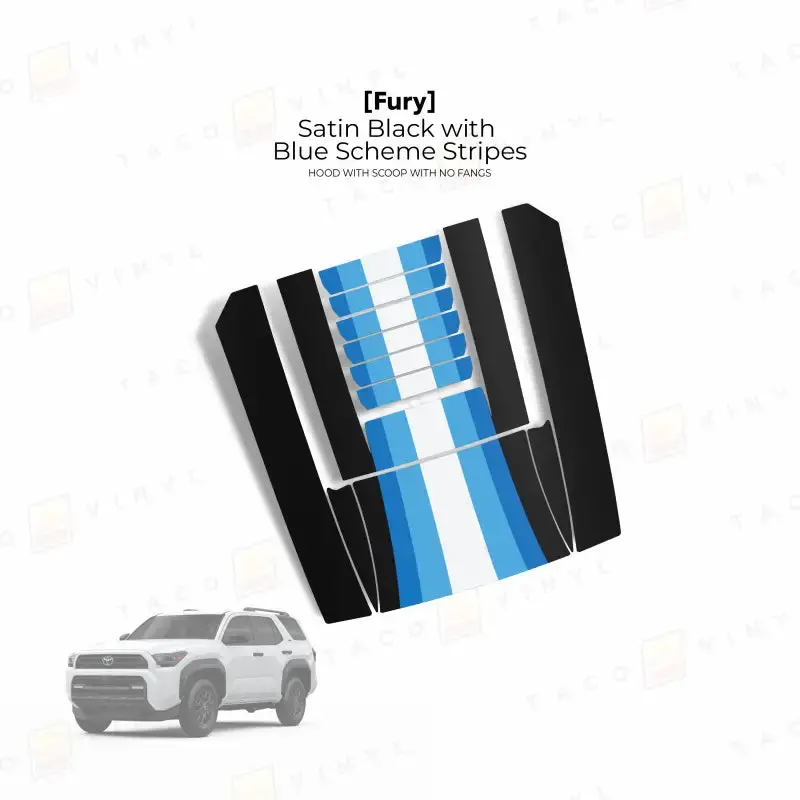 2025+ Fury Hood Scoop Stamp (W/ No Fangs) For 4Runner 5