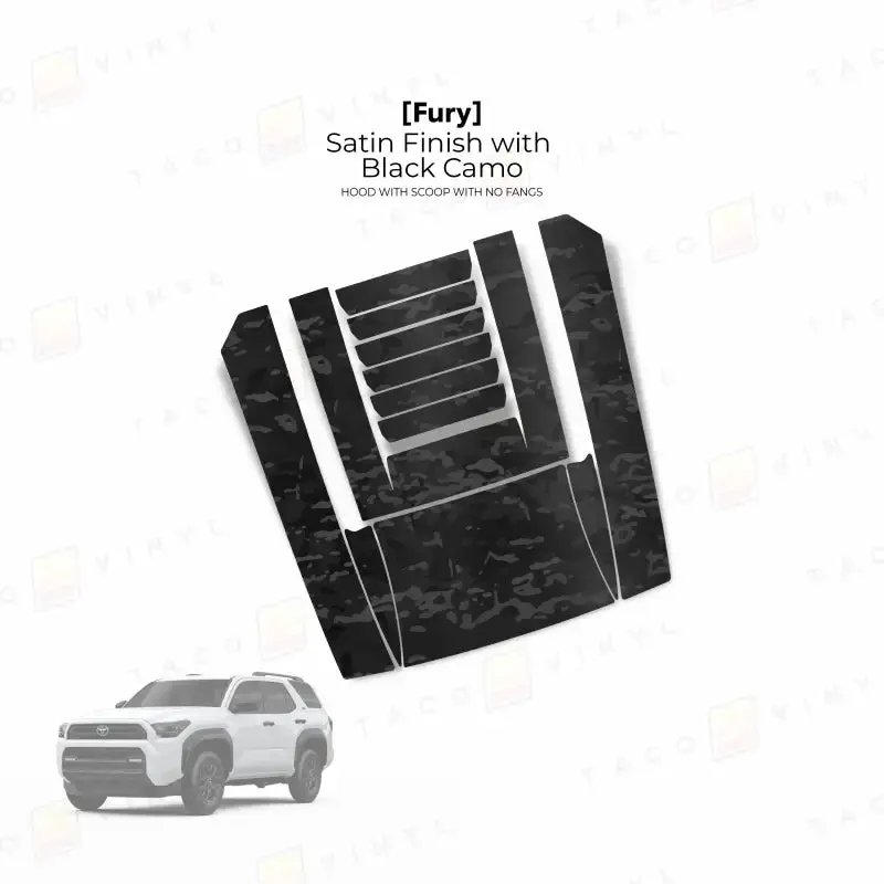 2025+ Fury Hood Scoop Stamp (W/ No Fangs) For 4Runner 5