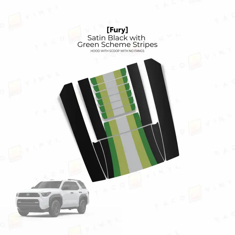 2025+ Fury Hood Scoop Stamp (W/ No Fangs) For 4Runner 6