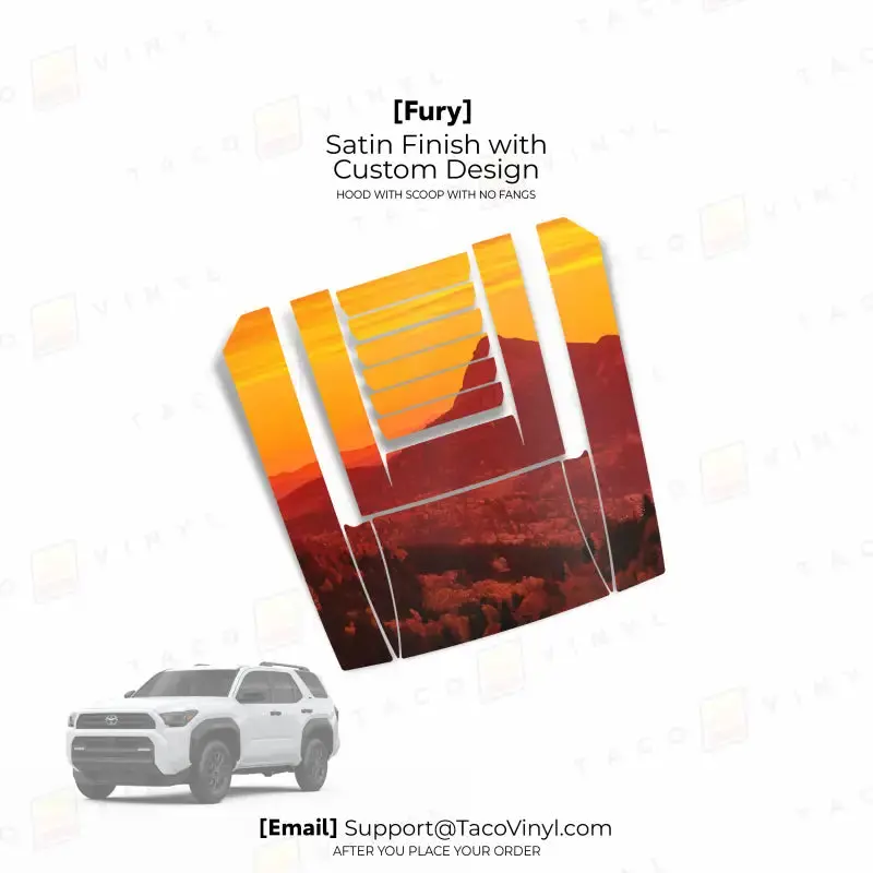 2025+ Fury Hood Scoop Stamp (W/ No Fangs) For 4Runner 7