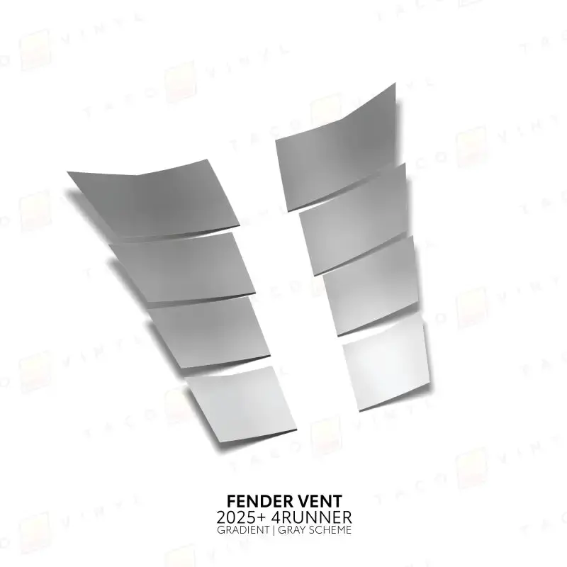 2025+ Gradient Fender Vents For 4Runner 10