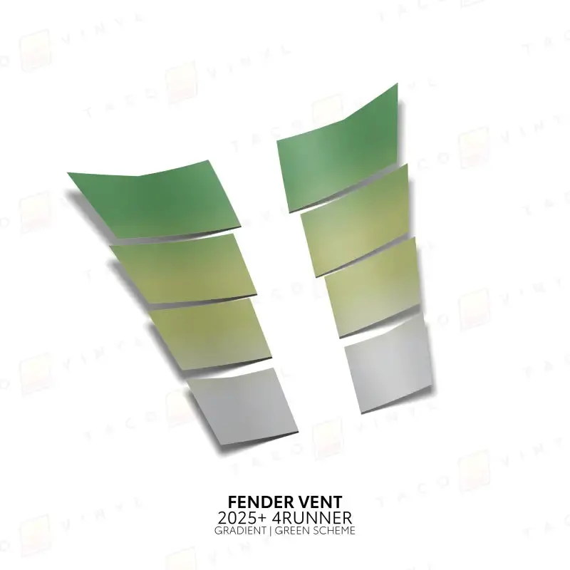 2025+ Gradient Fender Vents For 4Runner 11