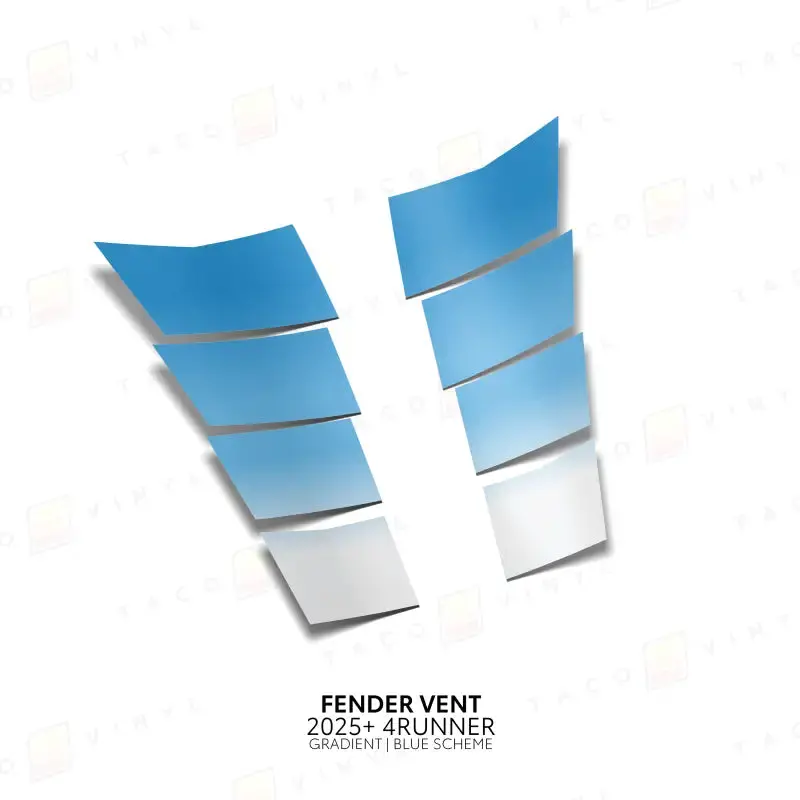 2025+ Gradient Fender Vents For 4Runner 8