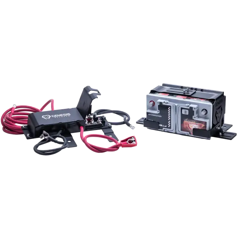 392 & Diesel Wrangler Dual Battery System - Under Seat 1