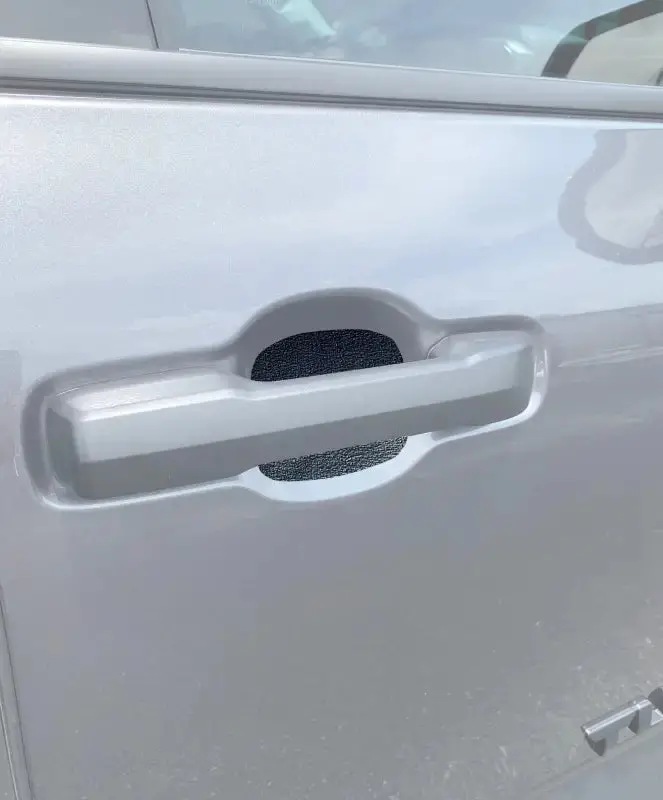 4 Door Handle Textured Protective Inserts Fits 2022-2026 Toyota Tundra 1