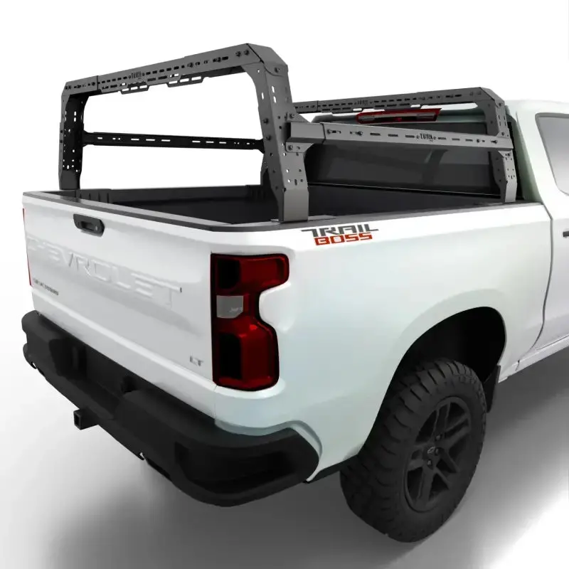 4Cx Series Shiprock Height Adjustable Bed Rack For Chevrolet Silverado 1500 / 2500 1