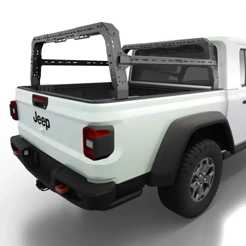 4Cx Series Shiprock Height Adjustable Bed Rack For Jeep Gladiator 1