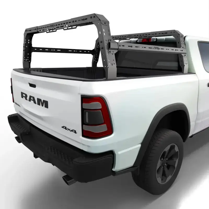 4Cx Series Shiprock Height Adjustable Bed Rack (No Rambox) For Ram 1500 / 2500 1