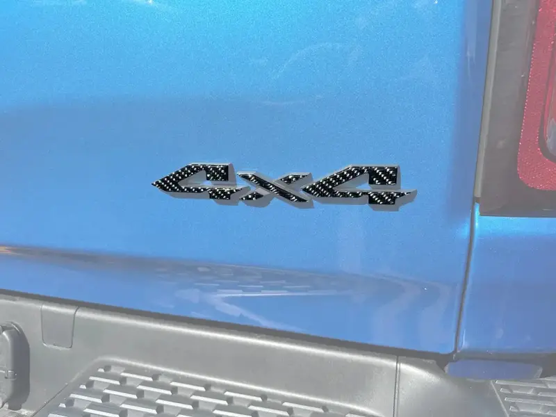 4X4 Tailgate Emblem Letter Overlays Fits 2025-2026 Ram 1500/2500/3500 1