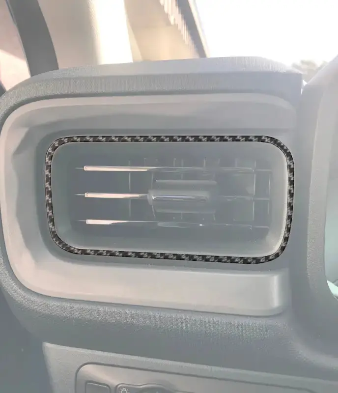 A/C Vent Accent Overlays Fits 2022-2026 Ford Maverick 1