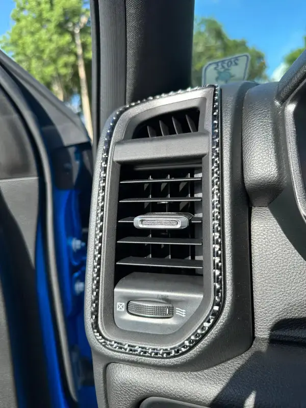 A.C. Vent Accent Trim Fits 2025-2026 Ram 1500/2500/3500 2