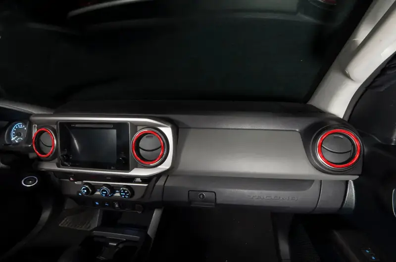 A/C Vent Rings Accent Trim Fits 2016-2023 Toyota Tacoma 2