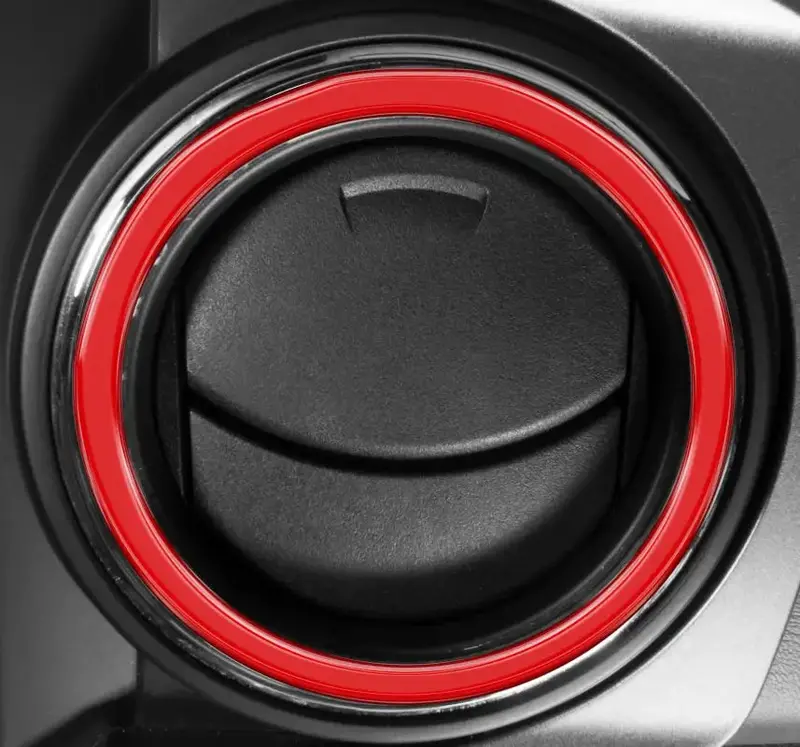 A/C Vent Rings Accent Trim Fits 2016-2023 Toyota Tacoma 3