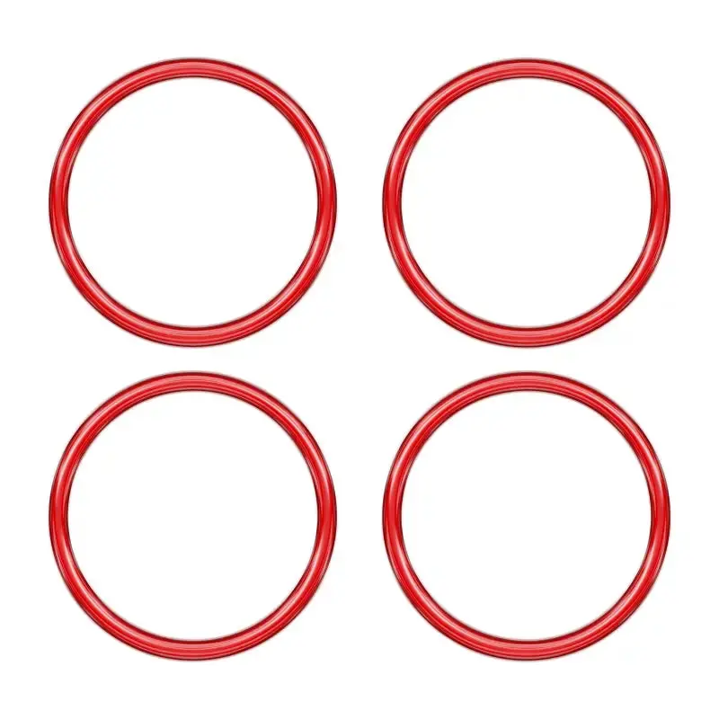 A/C Vent Rings Accent Trim Fits 2016-2023 Toyota Tacoma 4