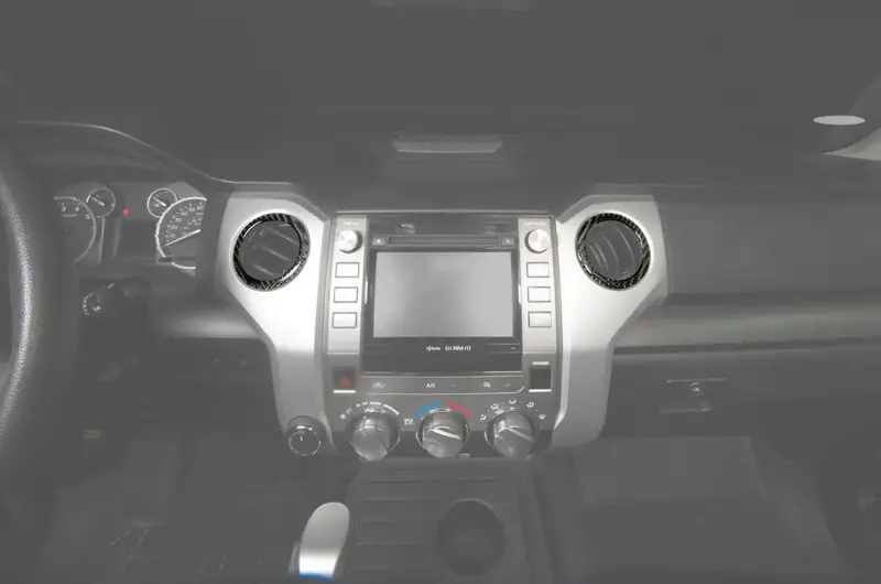 A/C Vent Rings(Covers Chrome) Fits 2014-2021 Toyota Tundra 1