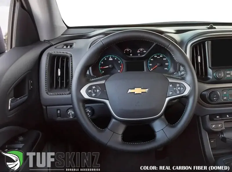 A/C Vent Surround Accent Overlays Fits 2015-2022 Chevrolet Colorado 2