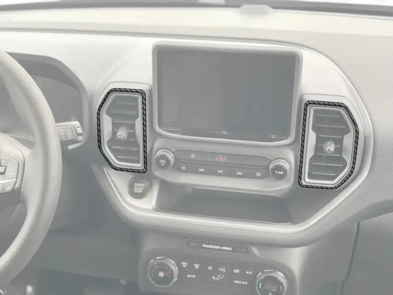 A/C Vent Surround Accent Overlays Fits 2021-2024 Ford Bronco Sport 1