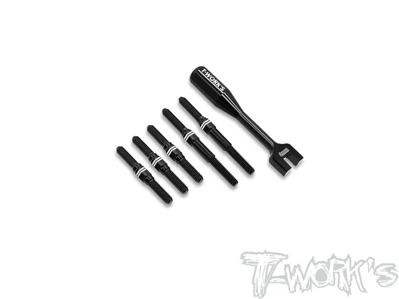 Abb-Mtc2r   Alum.7075-T6 Black Coating Turnbuckle Set ( For Mugen Mtc2/Mtc2r ) 1