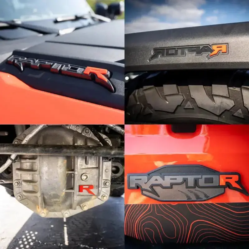 Acrylic R Inlay Kit For 2022+ Bronco Raptor 1