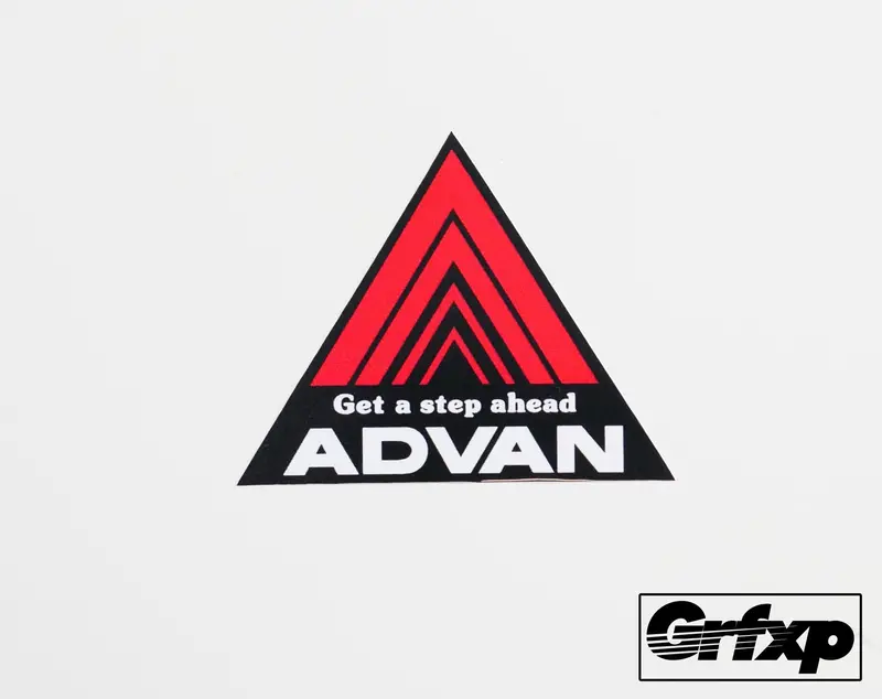 Advan Triangle Printed Sticker (Two Pack) 1