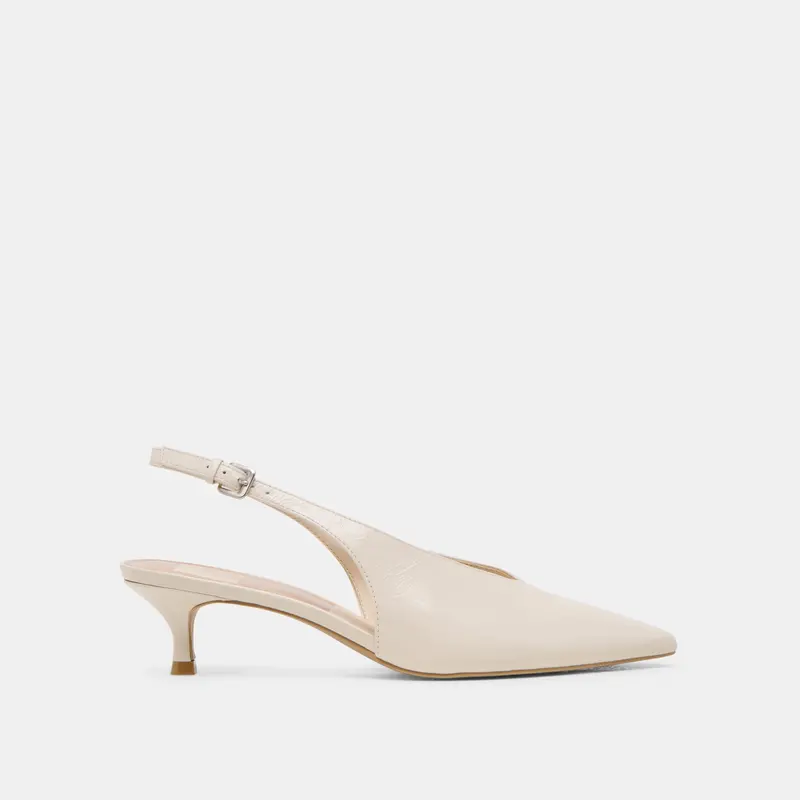 Alenna Heels Bone Crinkle Patent 1