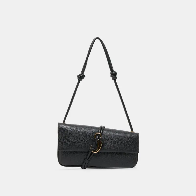 Alice Shoulder Bag Black Leather 1