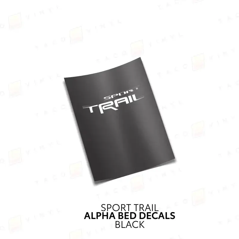 Alpha Bed Decals 21