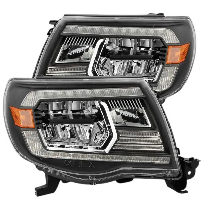 Alpharex - Luxx-Series Led Crystal Headlights For Toyota Tacoma (05-11) 1