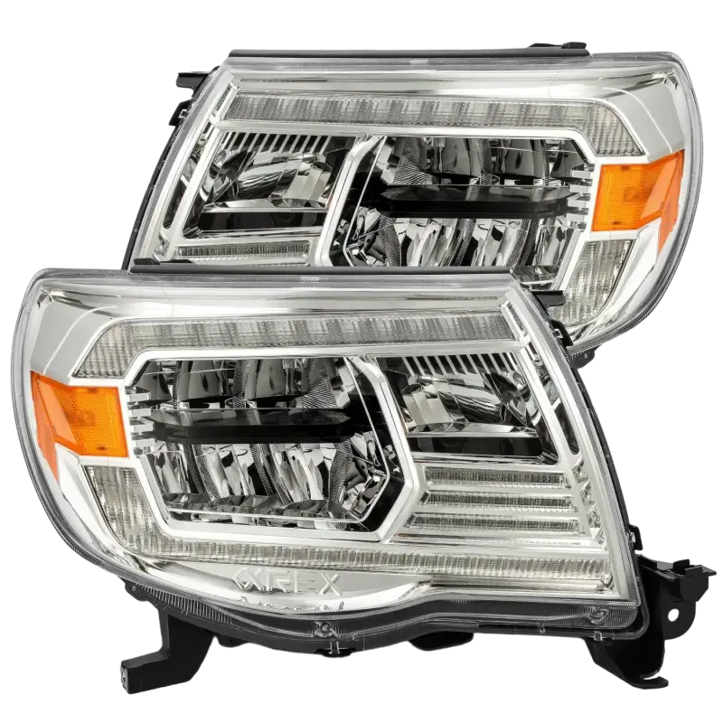 Alpharex - Luxx-Series Led Crystal Headlights For Toyota Tacoma (05-11) 3