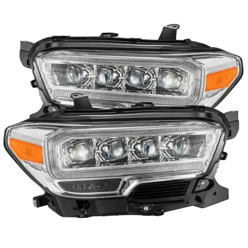 Alpharex Nova-Series LED Projector Headlights for 2016–2023 Toyota Tacoma (Standard Fit)