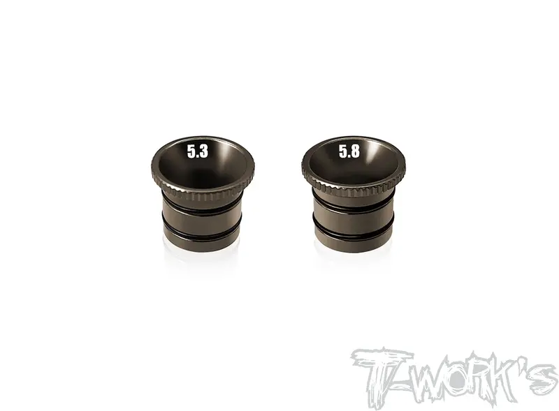 Aluminum Fluent Carburetor  Reducer 5.3Mm/5.8Mm  ( For Os , Novarossi  ) 1Pcs 1
