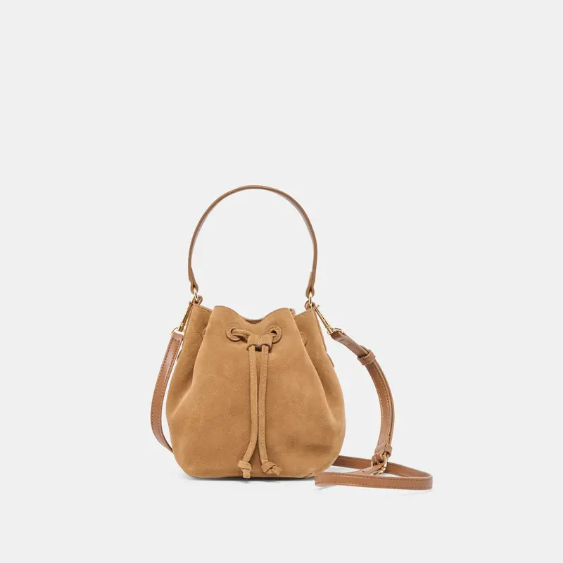 Amaru Crossbody Brown Suede 1