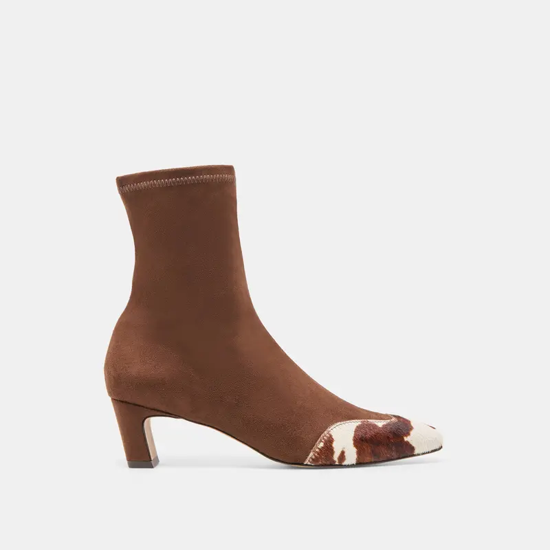 Anika Boots Dk Brown Multi Stella Suede 1
