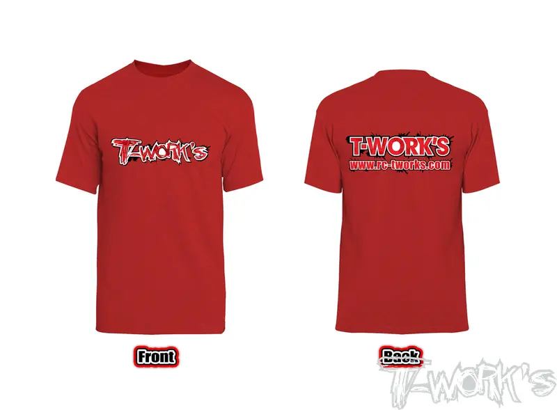Ap-006-A    T-Work's Team T-Shirt Red Color 2023 1
