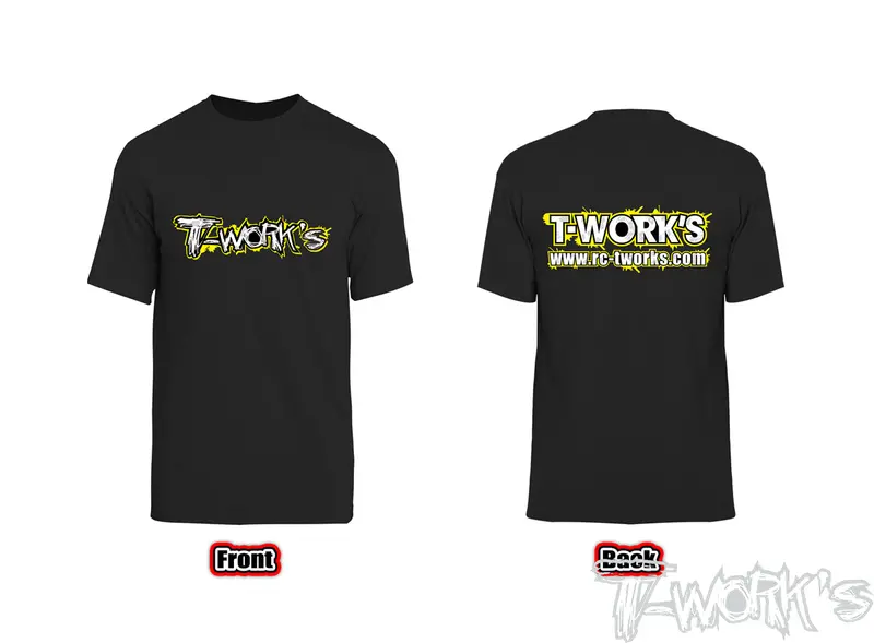Ap-006-C    T-Work's Team T-Shirt Black Color 2023 1