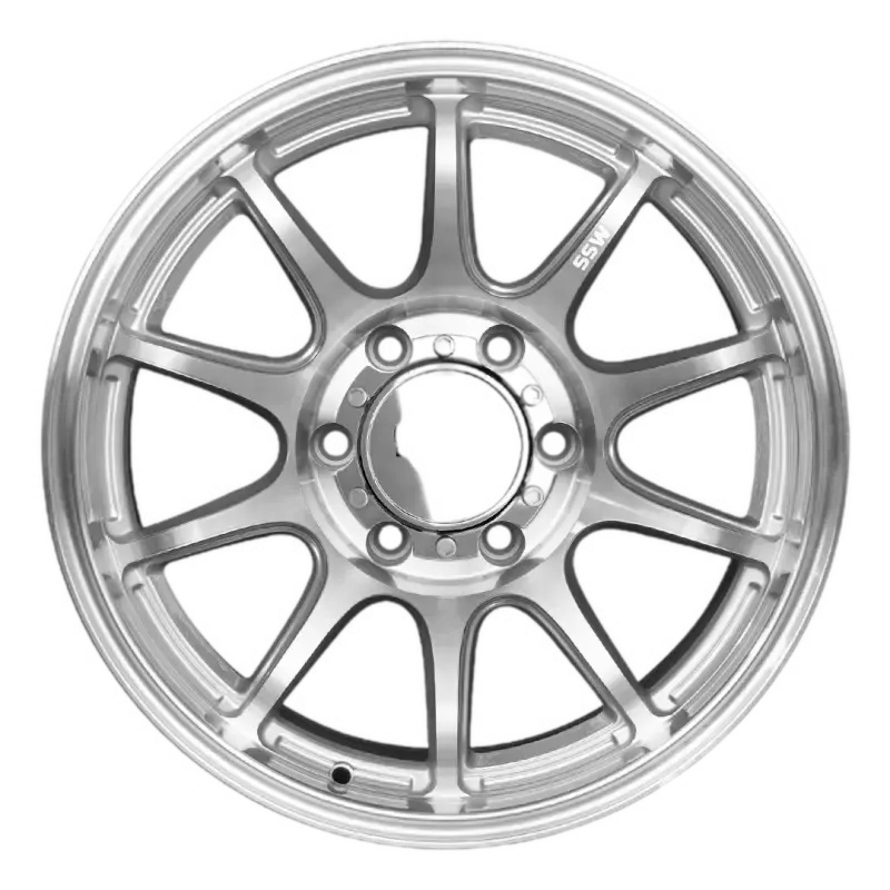 Apex / Machined Silver / 17X9.0 -25 1