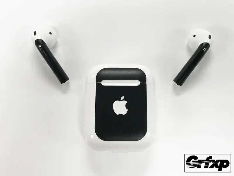 Apple Airpod Skins *Version 2* (Stem & Case Overlay Kit) 1