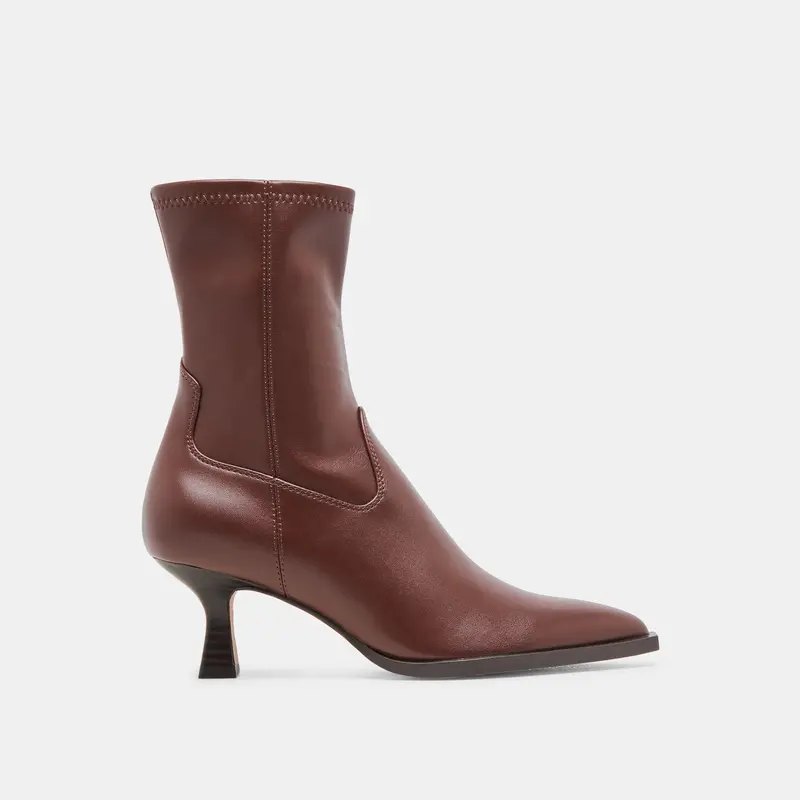 Arya Boots Chocolate Leather 1