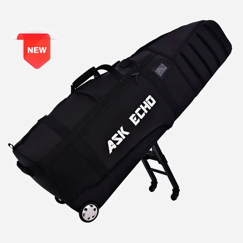 Ask Echo 2026 Locklink Stableroller Golf Travel Bag / Black 1