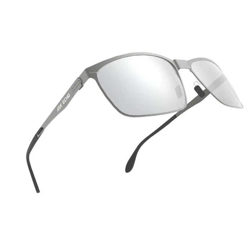 Ask Echo Golf Gunmetal Frame Sunglasses / Silver 1
