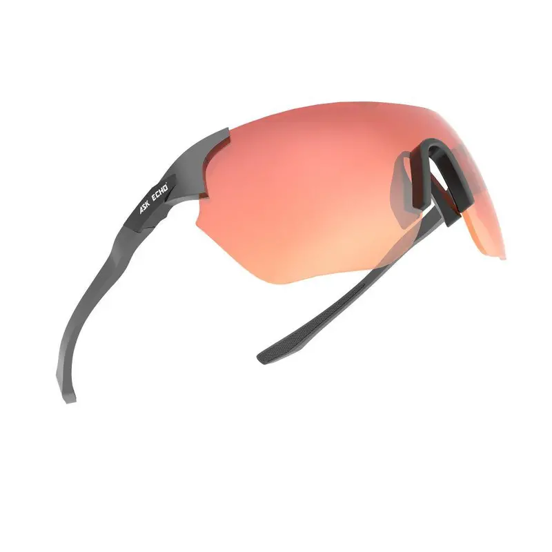 Ask Echo Golf No Frame Black Leg Sunglasses / Revo Red 1